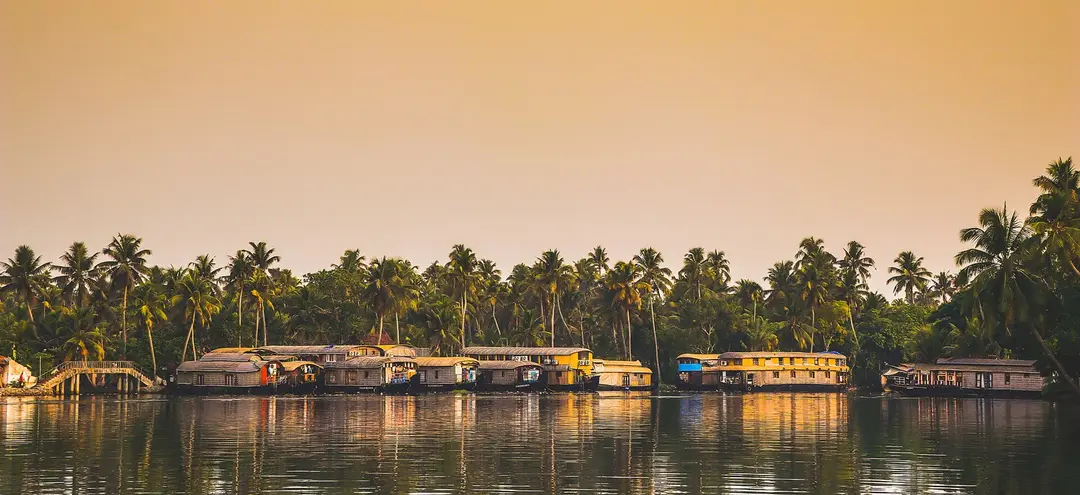 Kerala backwaters, home of Ayurveda treatment in India